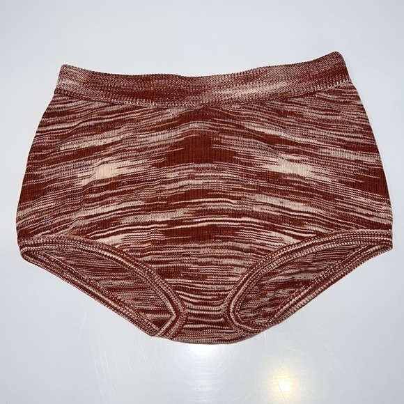 FOR LOVE and Lemons Brown High Rise Swimwear / Sleepwear shorts size Small - Picture 7 of 12